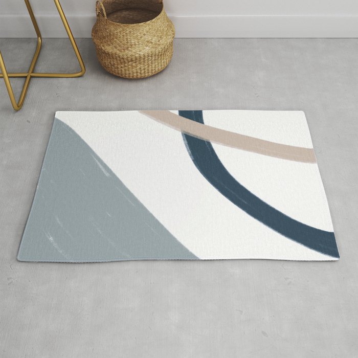 Landing to your dream Abtract Shape 5 Rug
