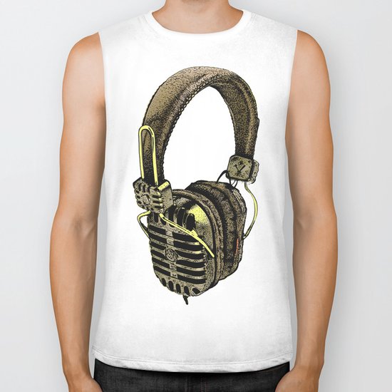 HEAD PHONE Biker Tank