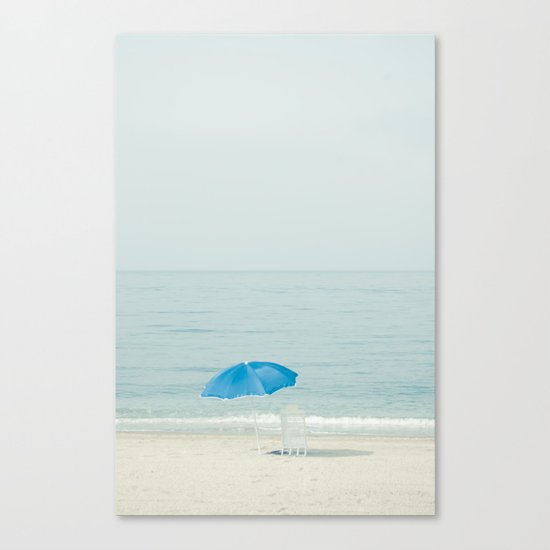 verano azul Canvas Print