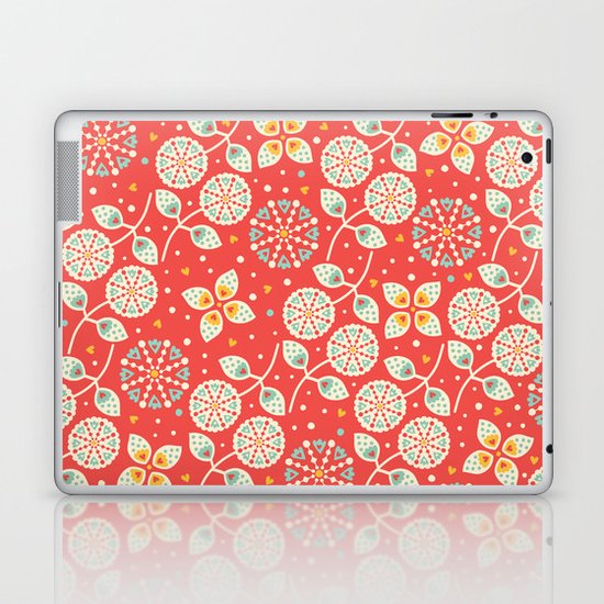 Vintage Flora Laptop & iPad Skin