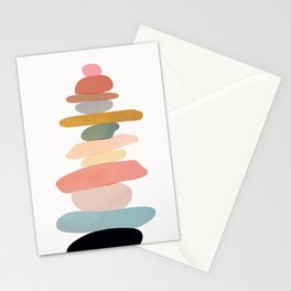 Balancing Stones 22 Stationery Card