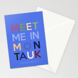 Meet Me In Montauk Stationery Cards