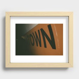 China Town Tunnel Recessed Framed Print