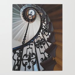 Winding staircase Poster