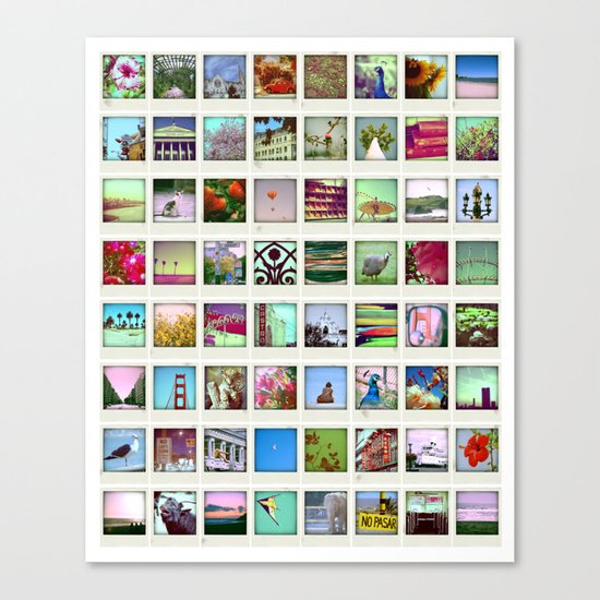 collection of moments Canvas Print