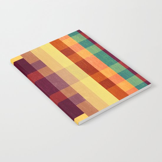 Autumn Winds Abstract Notebook