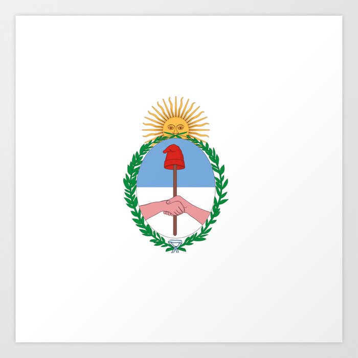 flag of Jujuy Art Print