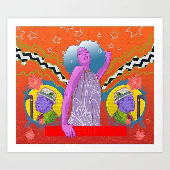 "True" by Tim Lukowiak Art Print