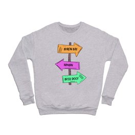 Byron Bay Nimbin Bush Doof Crewneck Sweatshirt