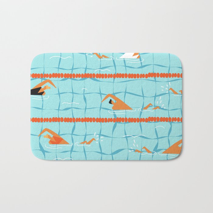 Swimming pool Bath Mat