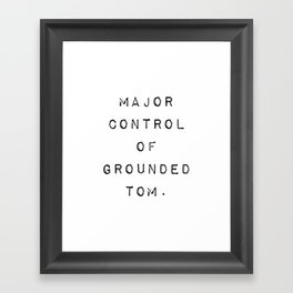 I'm counting to ten Framed Art Print