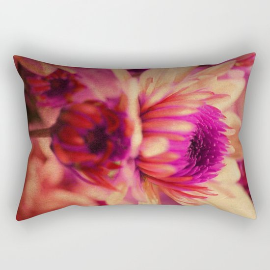Vintage asters. Rectangular Pillow