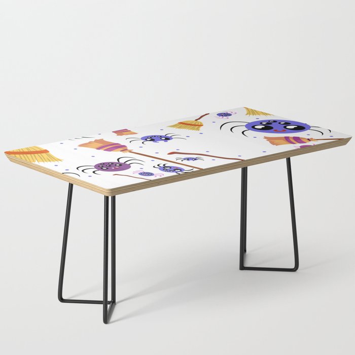 Halloween Flat Design Pattern Coffee Table