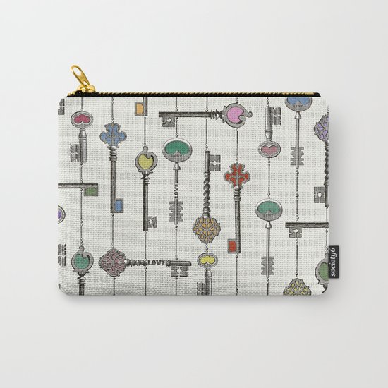 Love is the Key Carry-All Pouch