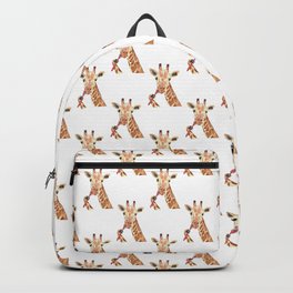 Giraffe brushing teeth bath watercolor  Backpack | Background, Sketch, Drawing, Giraffe, Watercolor, Drawn, Art, Safari, Pattern, Hand 