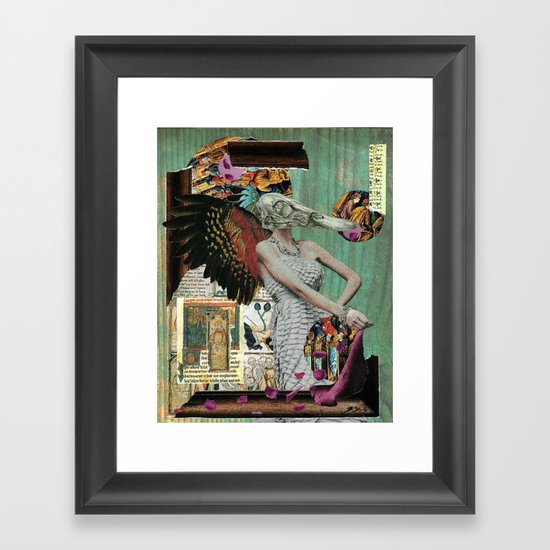 Angel of Decay Framed Art Print