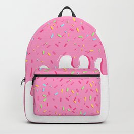 Pink donut glaze Backpack