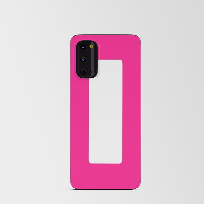 I (White & Dark Pink Letter) Android Card Case