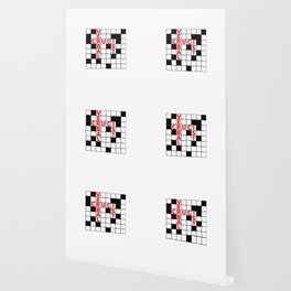 crossword wallpaper for any decor style society6