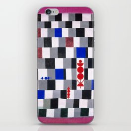 Super-Chess, 1937 by Paul Klee iPhone Skin