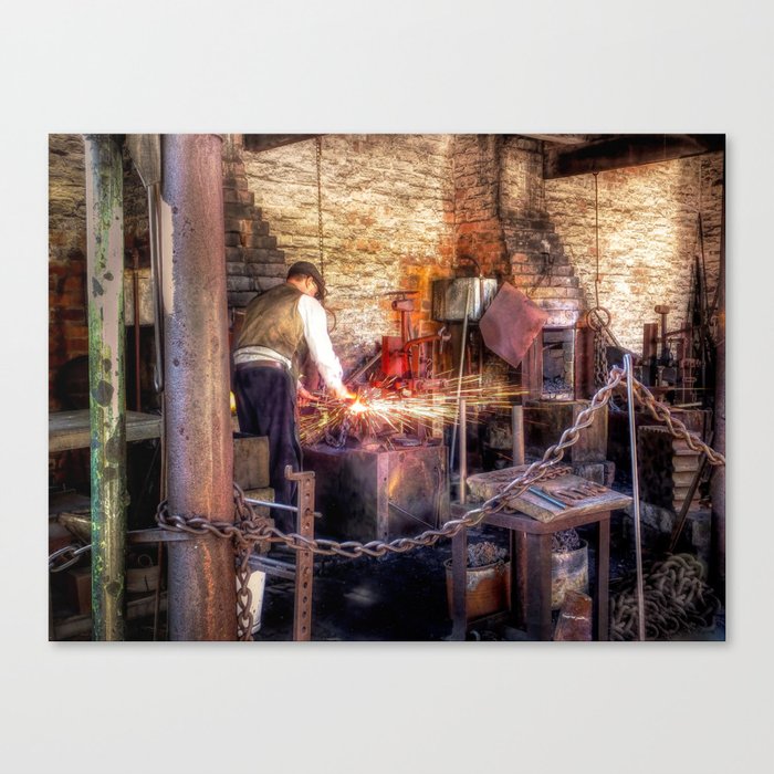 The Forge Canvas Print