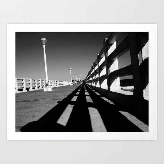 Pier Art Print