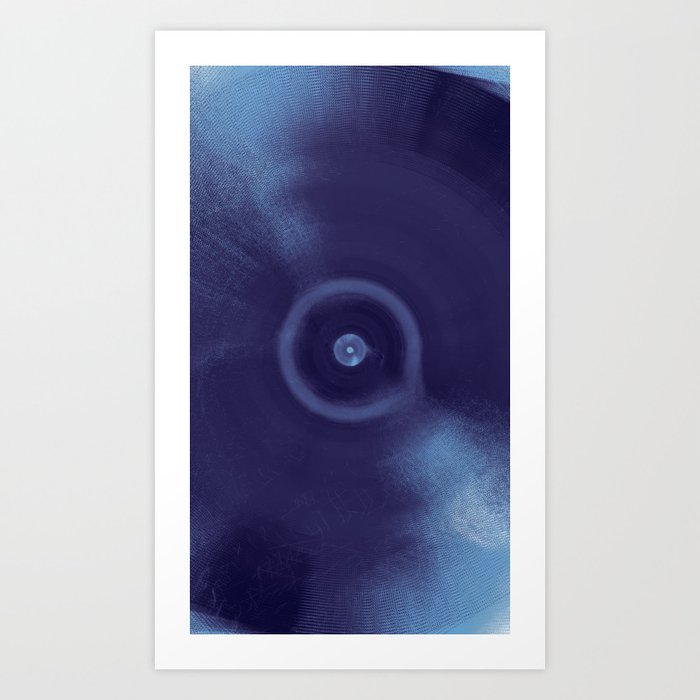 Abstract Geometric Digital Artwork - Bee Vision 2 Art Print