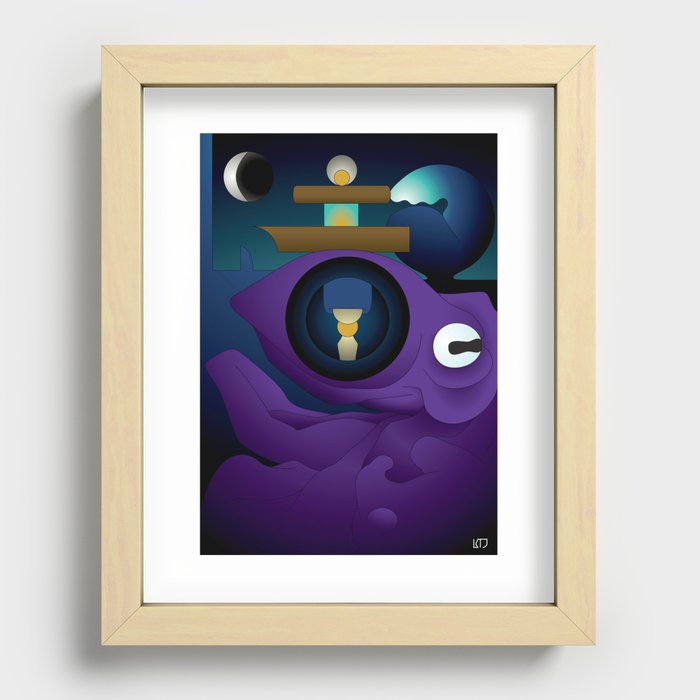 Depths: Rise of Cthulhu Recessed Framed Print