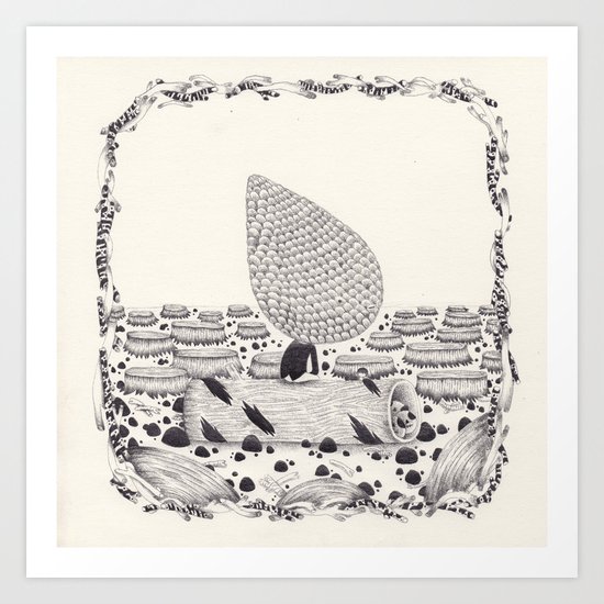 sad Art Print