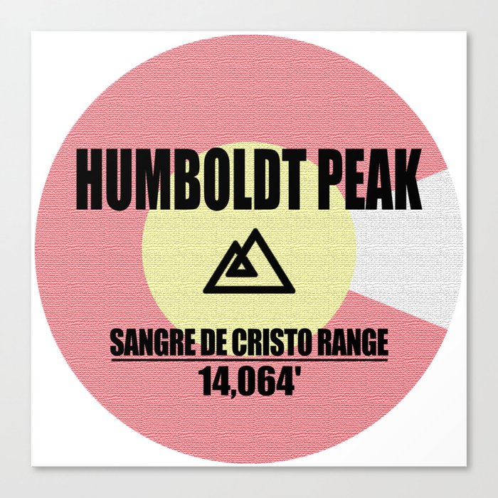 Humboldt Peak Colorado Canvas Print
