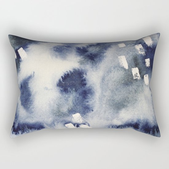 Ocean light || watercolor Rectangular Pillow