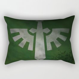 Repent! For tomorrow you die! Rectangular Pillow