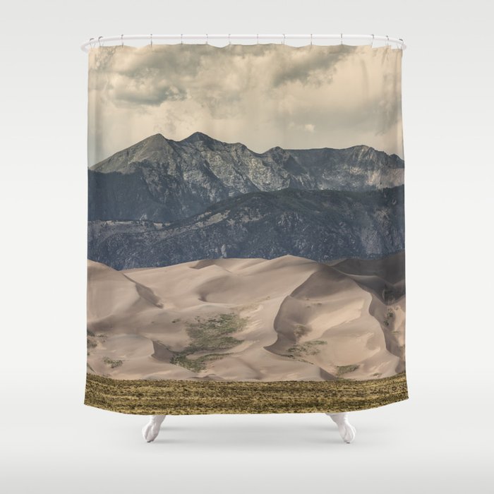 Great Sand Dunes National Park - Rocky Mountains Colorado Shower Curtain