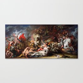Death on the Pale Horse - Benjamin West Canvas Print