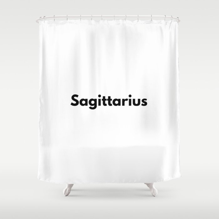 Saggitarius, Sagittarius Sign Shower Curtain