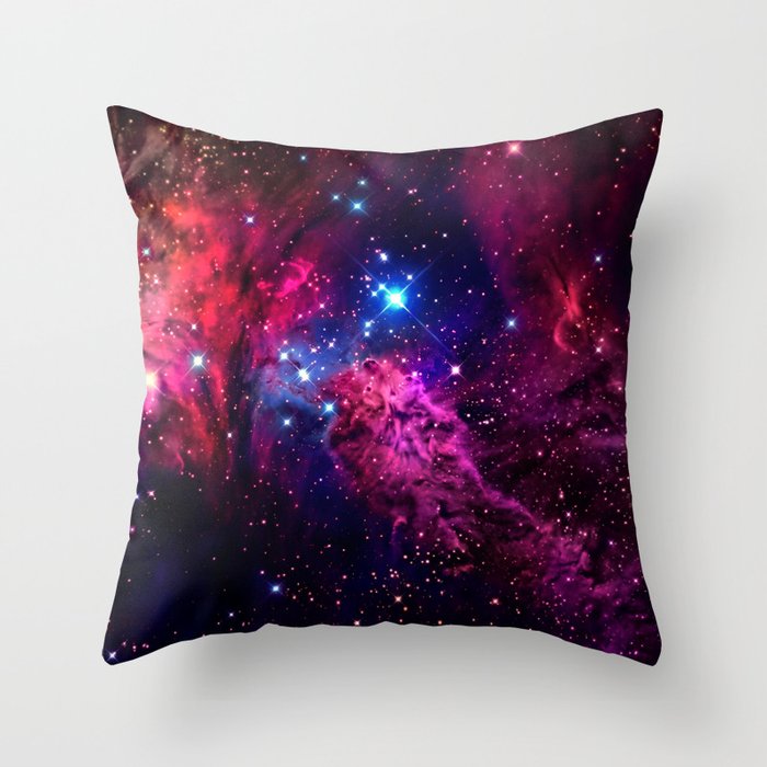 Galaxy! Throw Pillow
