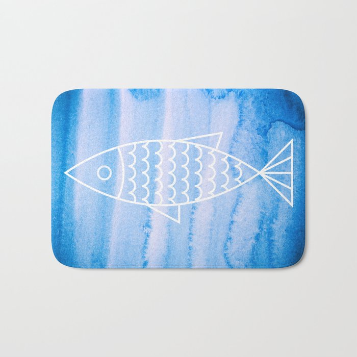 FISH Bath Mat