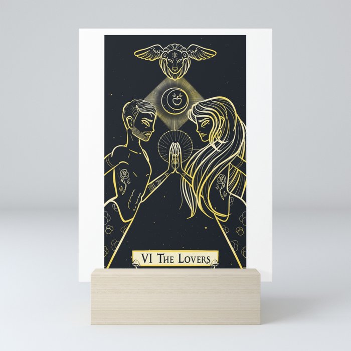 VI The Lovers Mini Art Print