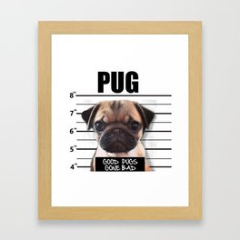 Gangster Dog Framed Art Prints For Any Decor Style Society6