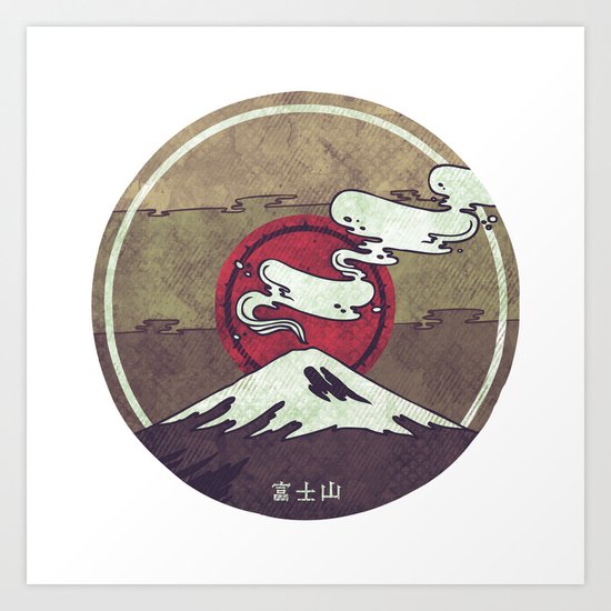 Fuji Art Print