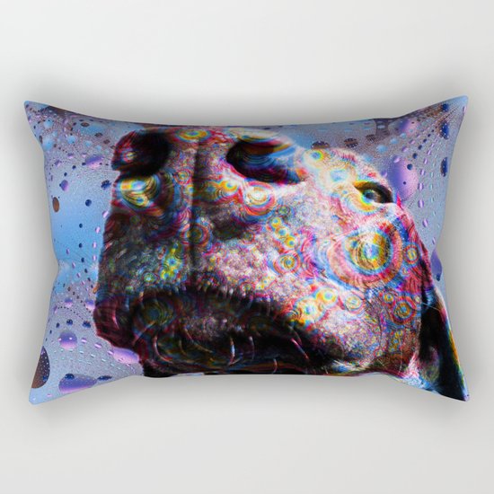 Chocolate Lab Nose Rectangular Pillow
