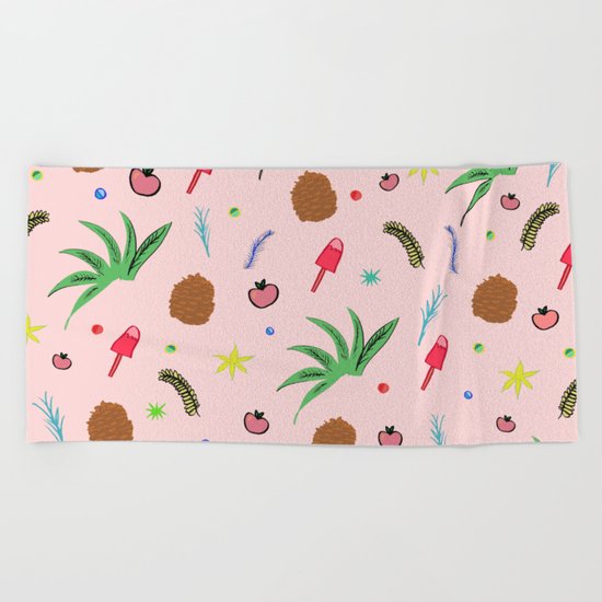 Summer fun Beach Towel