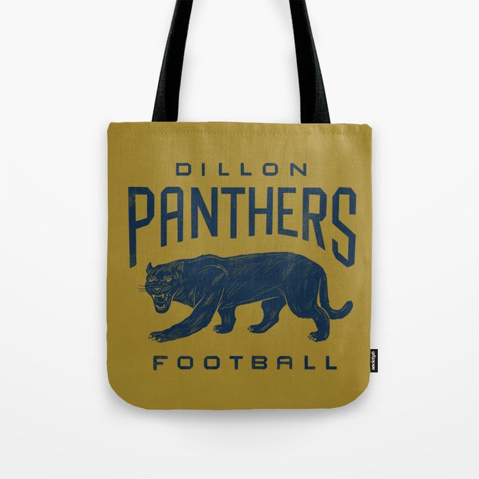 Dillon Panthers Football Tote Bag