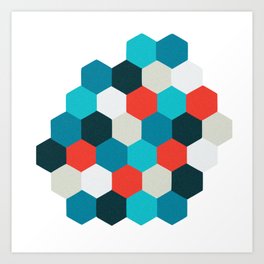 Polygon Art Prints Society6
