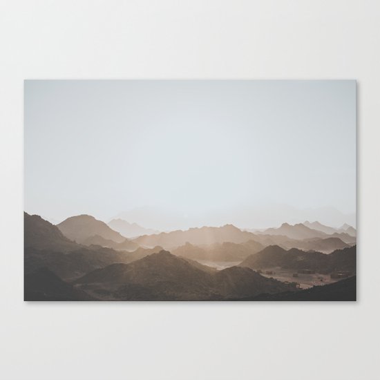 Desert of Egypt V (brighter) Canvas Print