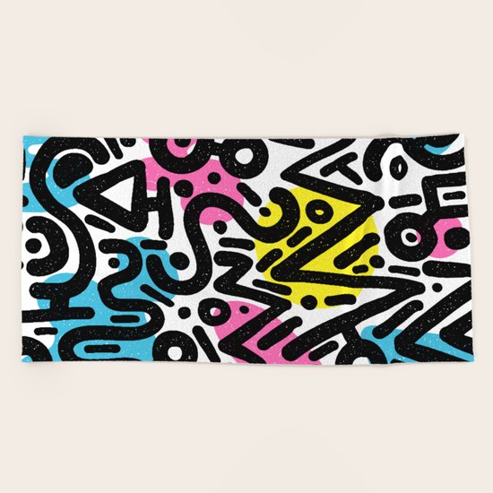 ABSTRACT 012 Beach Towel