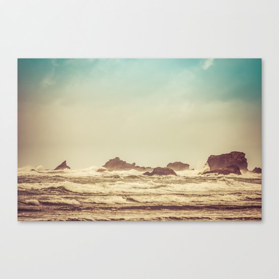 Crashing Waves Canvas Print