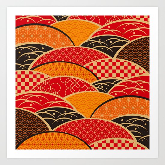 JAPAN Art Print