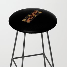 Welcome Autumn Thanksgiving Christmas Holiday Generic Design For Adults Kids Bar Stool