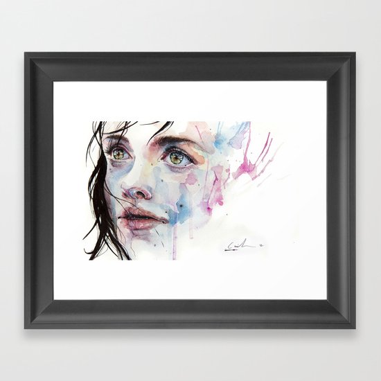 just one in a thousand Framed Art Print
